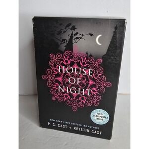 HOUSE OF NIGHT 4 BOOK BOX SET WITH POSTER‎